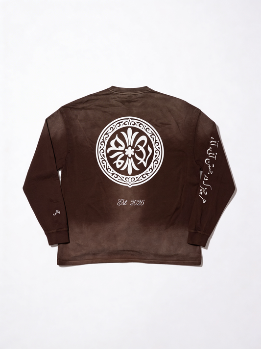 ĀNI (آنی) Oversized Long Sleeve Zamin Brown