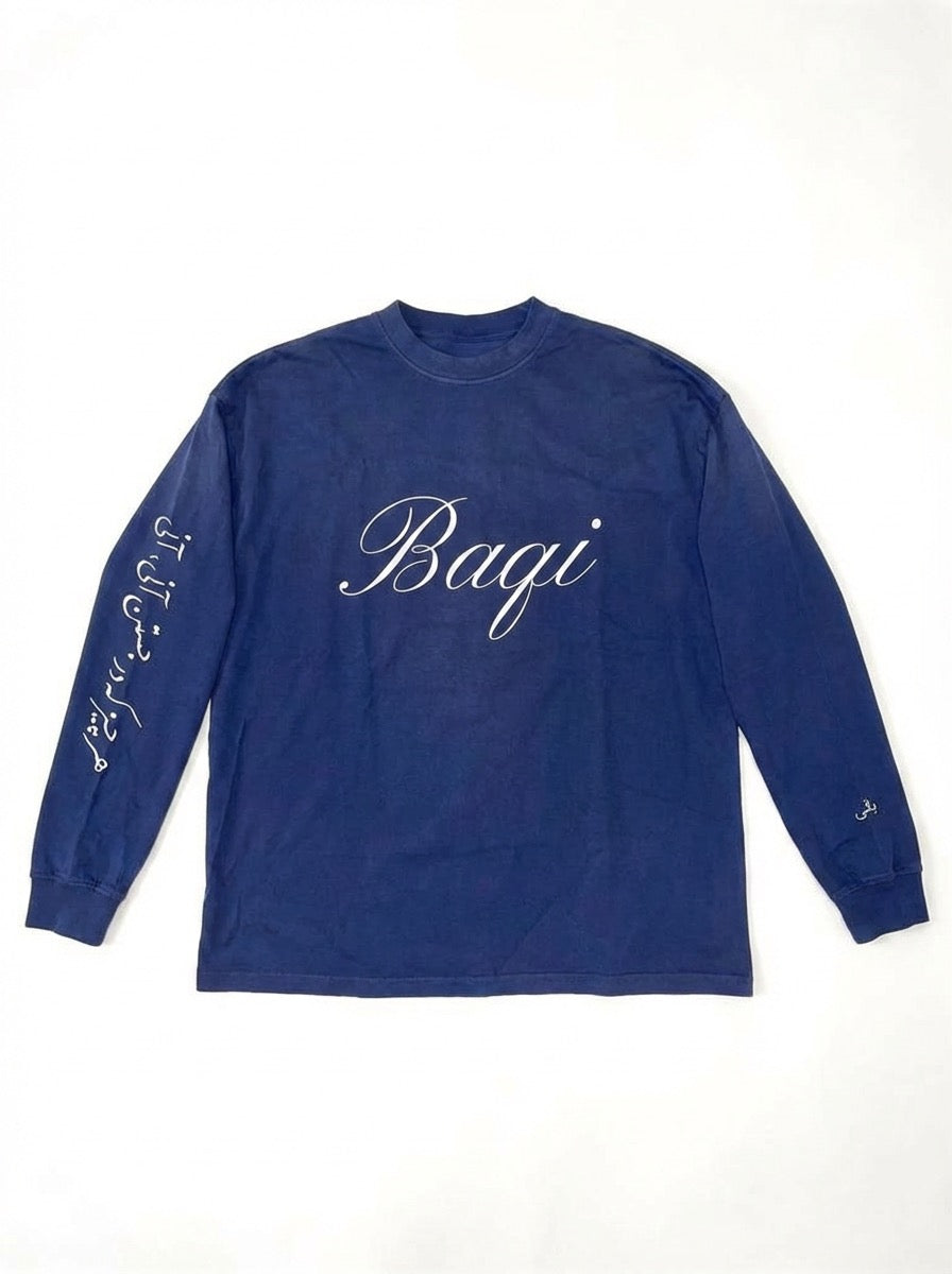 ĀNI (آنی) Oversized Long Sleeve Byzantine Blue *SOLD OUT*