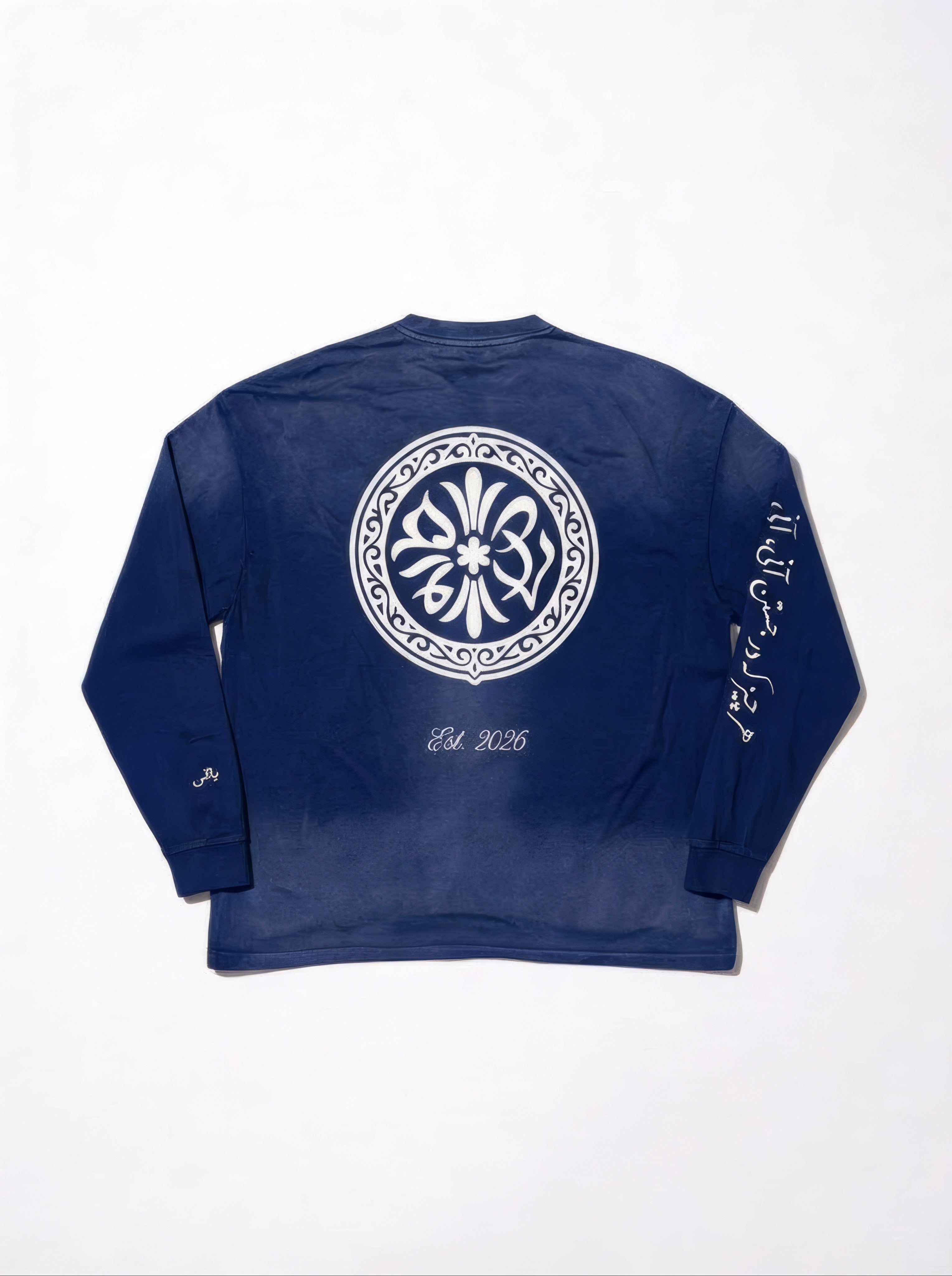 ĀNI (آنی) Oversized Long Sleeve Byzantine Blue *SOLD OUT*