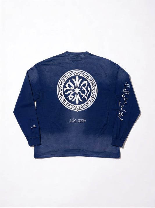ĀNI (آنی) Oversized Long Sleeve Byzantine Blue *SOLD OUT*