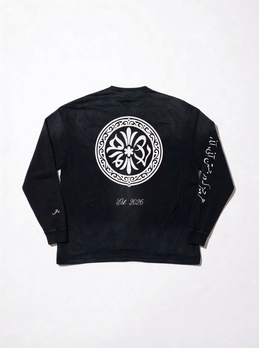 ĀNI (آنی) Oversized Long Sleeve Onyx Black *SOLD OUT*